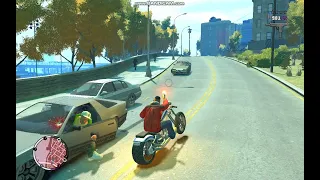 GTA IV TBoGT Luis's rampage + four stars