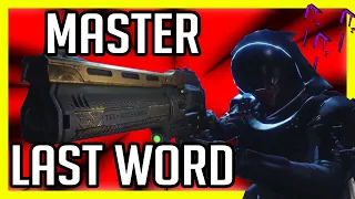 How to Master The Last Word on Console | Season of Opulence