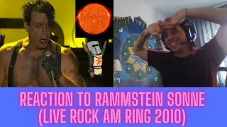 FIRST TIME HEARING! Reaction to Rammstein - Sonne (Live rock am ring 2010)