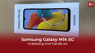 Samsung Galaxy M14 5G: Unboxing budget phone with 5G, 90Hz screen, and more