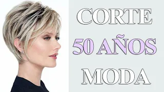 +55 CORTE DE CABELLO PARA MUJER DE 50 AÑOS Y MAS - CORTE DE PELO CORTO DE MODA