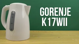 Распаковка GORENJE K17WII