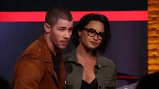 Demi Lovato and Nick Jonas at the Honda Civic Tour Announcement - March 22, 2016