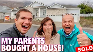 😍 MY PARENTS BOUGHT A HOUSE!! 🏠 BUYING A NEW HOME FOR THE FIRST TIME! MOM AND DAD HOUSE SHOPPING ✅
