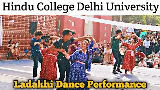 Ladakhi Dance Performance 💥/Hindu College/Delhi University/Hindu College Netyam fest 2022✴️