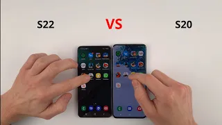 Samsung S22 vs S20 SPEED TEST