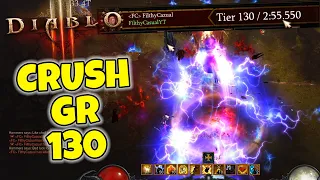 CRUSHsader - GR130 Sub 3 Minute Speed Build Diablo 3 Season 30
