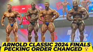 Arnold classic 2024 open bodybuilding finals + Pecking order changed . Akim makes it into Final Call