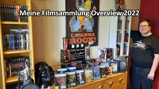 Meine Filmsammlung Overview 2022 | 4K Ultra HD Blu-Ray | Blu-Ray | Laserdisc | VHS