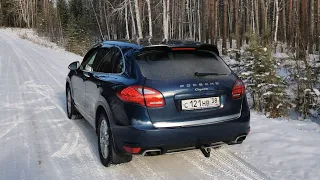 8 лет в Сибири Porsche Cayenne Diesel 3.0 2012