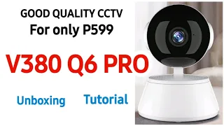 CCTV V380 Q6 PRO | Good Quality Video for only P599 |Home Wireless Security Surveillance Camera CCTV