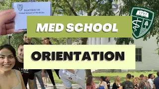 My Medical School Orientation Week at Dartmouth (Geisel SOM)!