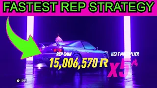 NFS HEAT REP GLITCH/STRATEGY  (MILLIONS OF REP FAST) FASTEST WAY TO GET TO REP LEVEL 50!