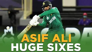 Asif Ali Huge Sixes | Pakistan vs West Indies | PCB | MK1L