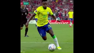 Vinicius Junior Fails to Connect the Ball vs Serbia | Fifa World Cup 2022 Qatar