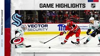 Kraken @ Hurricanes 12/15 | NHL Highlights 2022