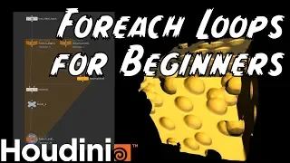 Foreach Loops in Houdini for Beginners