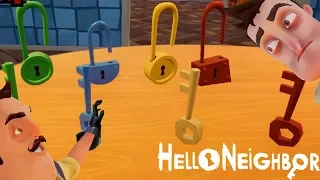 №1174: КОЛЛЕКЦИЯ КЛЮЧЕЙ И ЗАМКОВ СОСЕДА В ПРИВЕТ СОСЕД - HELLO NEIGHBOR