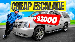 I Bought this ESCALADE Sight Unseen and it Actually RUNS AND DRIVES!