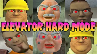 Grandpa and Granny 3 Full Gameplay Hard Mode Elevator Escape Ending Version 0.4