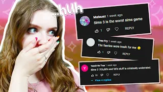 Reacting to YOUR Sims 3 unpopular opinions *whew*