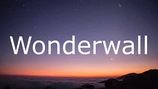 Oasis - Wonderwall (Lyrics In Japanese & English / 英詞 +日本語私訳)