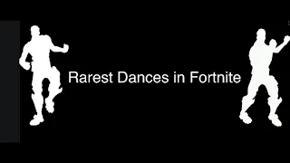 Top 20 Rarest Dances in Fortnite (January)
