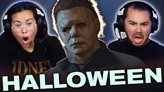 HALLOWEEN (2018) MOVIE REACTION!! First Time Watching | Jamie Lee Curtis | Michael Myers | Blumhouse