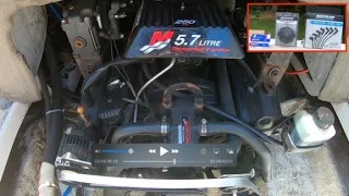 How to tune up 5.7 Mercruiser engine with Thunderbolt V ignition