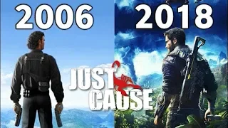 Evolution Of Just Cause game 2006 -  2018