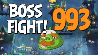 Angry Birds 2 Boss Fight 140! Foreman Pig Level 993 Walkthrough - iOS, Android