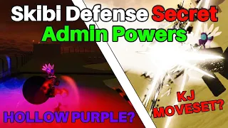 Skibi Defense Secret Admin Powers Showcase