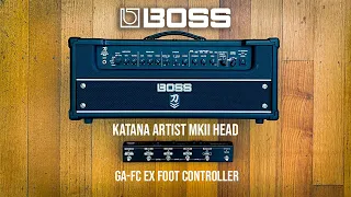 BOSS: KATANA Artist MkII HEAD | GA-FC EX | Tone Studio 2.1.0