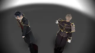 【MMD刀剣乱舞】夜に駆けるを二人に踊っていただいた