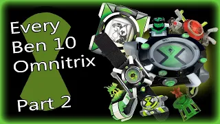 Every Ben 10 Omnitrix toy Part 2