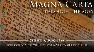 26 May 2015: Magna Carta Lecture, Stephen Church