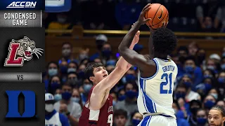 Lafayette vs. Duke Condensed Game | 2021-22 ACC Men’s Basketball