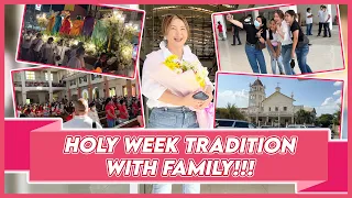 SHORT VLOG: HOLY WEEK WITH THE FAMBAM AT NUEVA ECIJA! | Small Laude