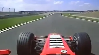 Michael Schumacher onboard lap at Istanbul park in 2006