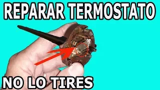 Como Reparar Termostato de Termotanque o calentador de Agua