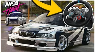 BMW M3 GTR ESCAPING FROM 5 STAR POLICE CHASE | STEERING WHEEL GAMEPLAY | MALAYALAM