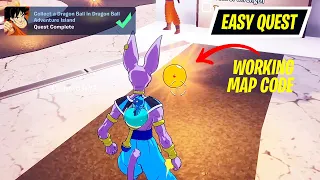 Collect a Dragon Ball in Dragon Ball Adventure Island Fortnite - WORKING MAP CODE