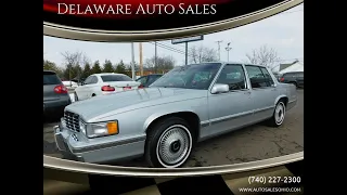 1993 Cadillac Sedan DeVille - 50,000 Miles! Spotless and Gorgeous True Survivor, Huge Service Hist!