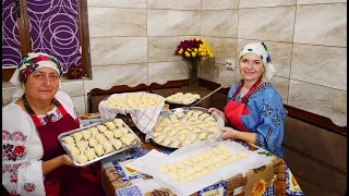 We prepared Ukrainian VARENYKY according to a delicious recipe from my mother. Dumplings with
