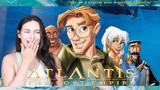 Watching **Atlantis: the Lost Empire** for the first time