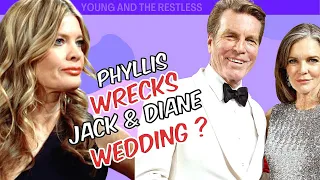 Young and Restless Shocker: Phyllis Wrecks Jack and Diane Wedding? #yr