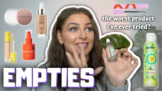 Beauty Empties 2022! Haircare, Skincare & Makeup Products I've Used Up