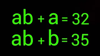 Germany Math Olympiad | A Nice Algebra Problem | How to solve for "a" and "b" in this Problem ?