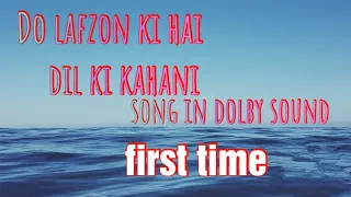 Do lafzon ki hai dil ki kahani~asha bhosale~(dolby sound) hd