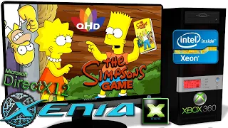 XENIA [Xbox 360 Emulator] - The Simpsons Game [QHD-Gameplay] June 26.2020 #5